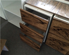 Gabinete de cocina de madera de madera duradera personalizada